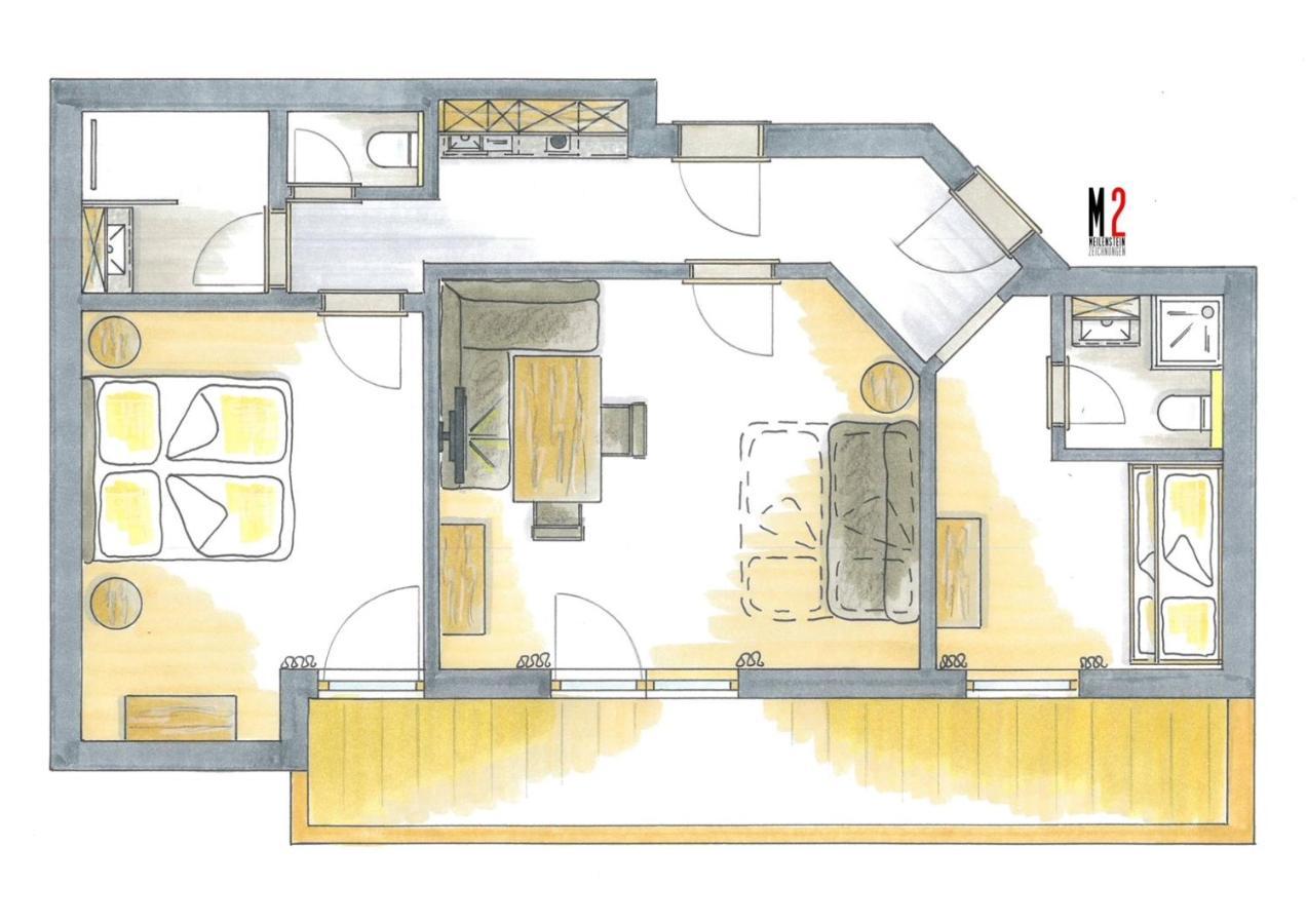 Appartment Haus Bergtraum Westendorf Eksteriør bilde