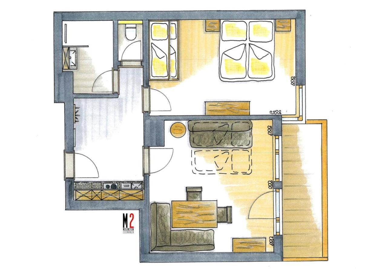 Appartment Haus Bergtraum Westendorf Eksteriør bilde